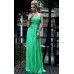 Изумительное зеленое платье